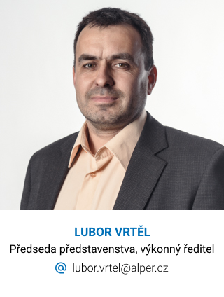 Alper, kontakt, Lubor Vrtěl